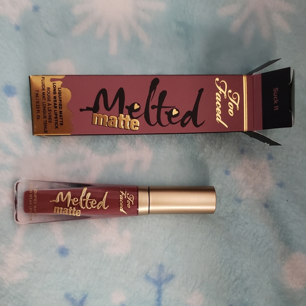 Too faced melted matte lipstick